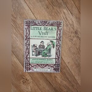 NEW Little Bear's Visit Illustrated Sendak 1961 Hardcover Else Minarik Early Ed